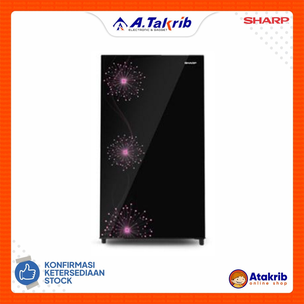 SHARP KULKAS 1 PINTU SJ-X167MG-DP