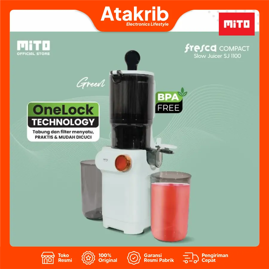 MITO SLOW JUICER SJ1100 GREEN