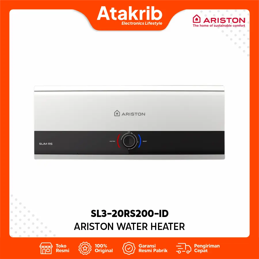 ARISTON WATER HEATER SL3-20RS200-ID