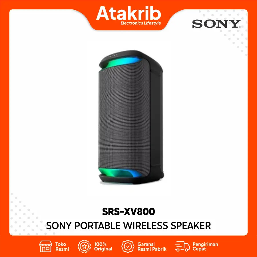 SONY PORTABLE WIRELESS SPEAKER SRS-XV800