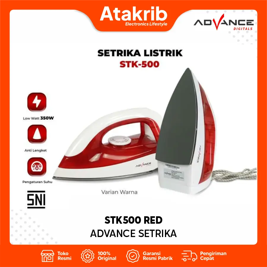 ADVANCE SETRIKA STK500 RED