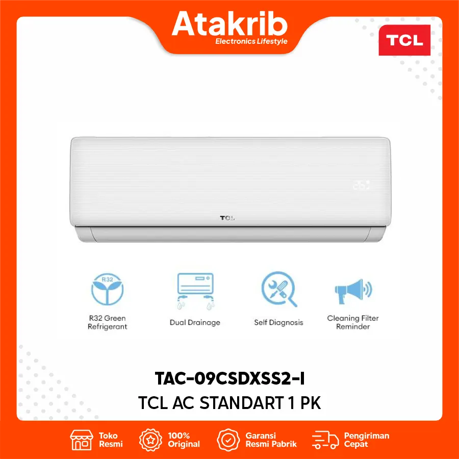 TCL AC STANDART 1 PK TAC-09CSDXSS2-I