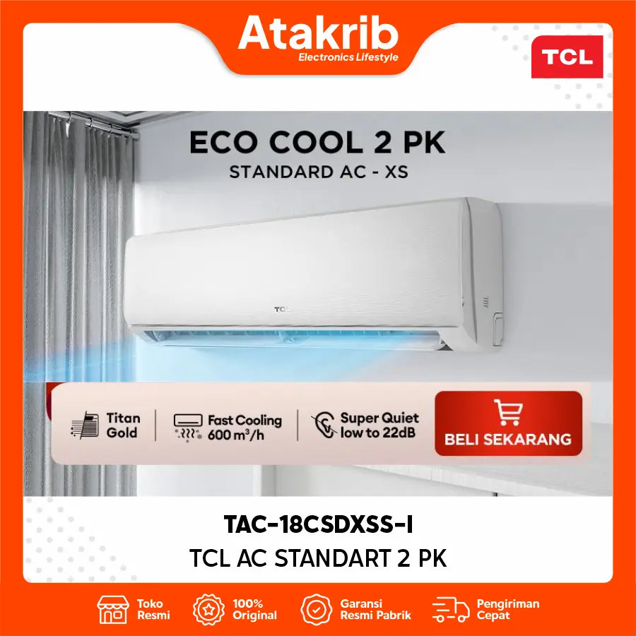 TCL AC STANDART 2 PK TAC-18CSDXSS-I