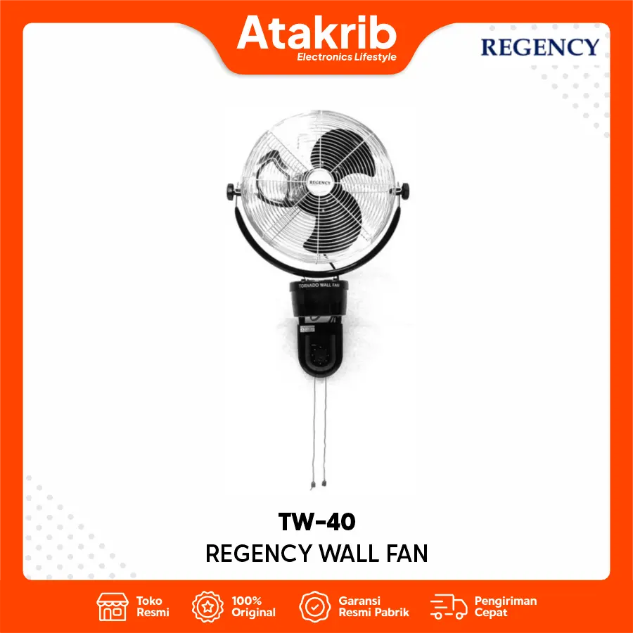 REGENCY WALL FAN TW-40