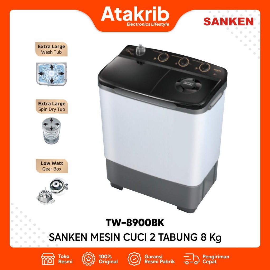 SANKEN SEMI AUTO 2 TB TW-8900BK