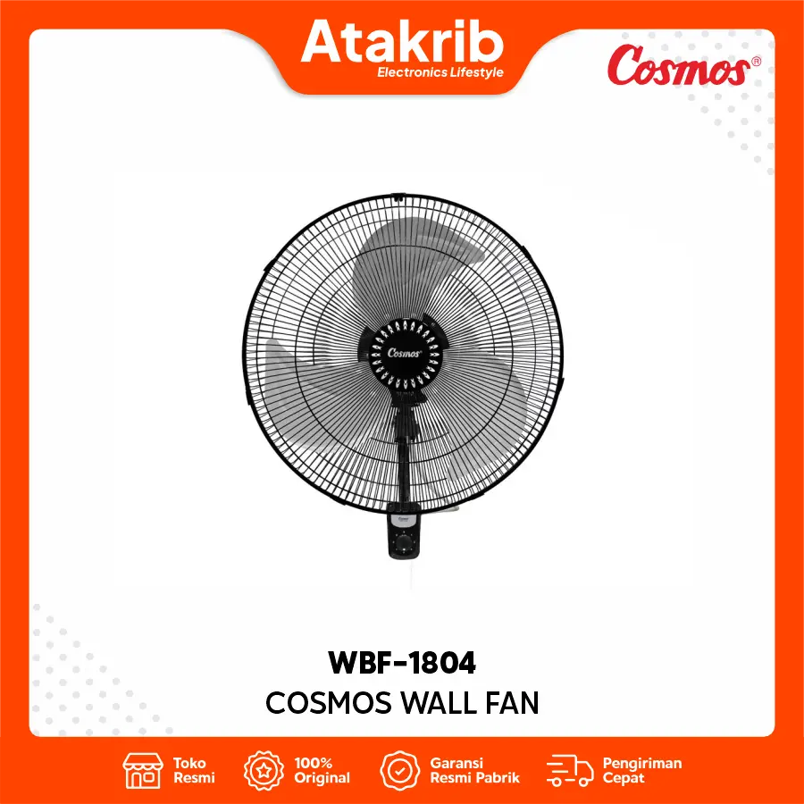COSMOS WALL FAN WBF-1804