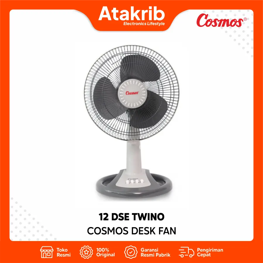 COSMOS DESK FAN 12 DSE TWINO