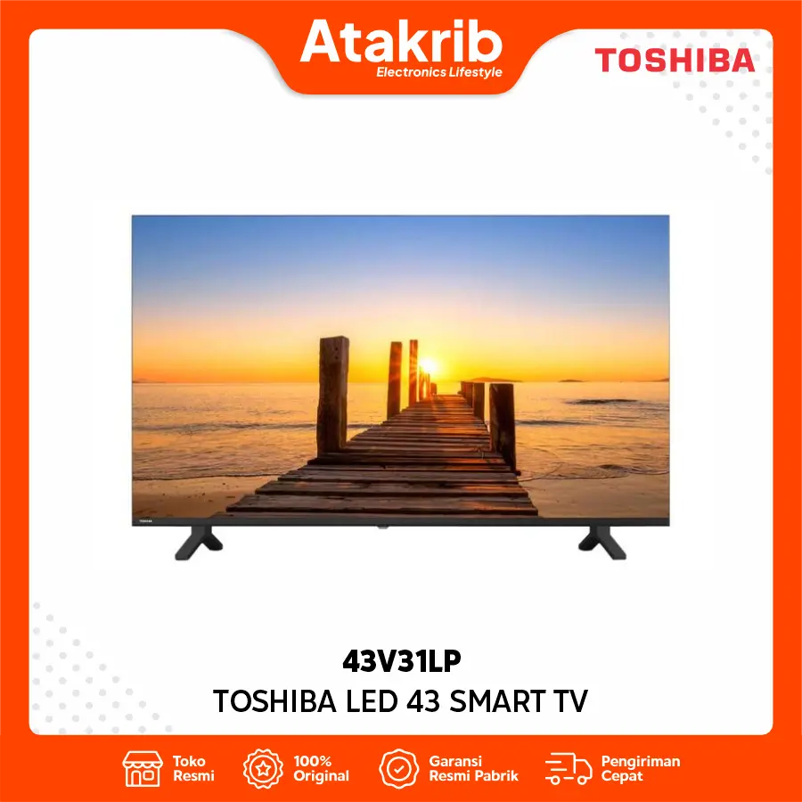 TOSHIBA - TVMI LED 43 43V31LP