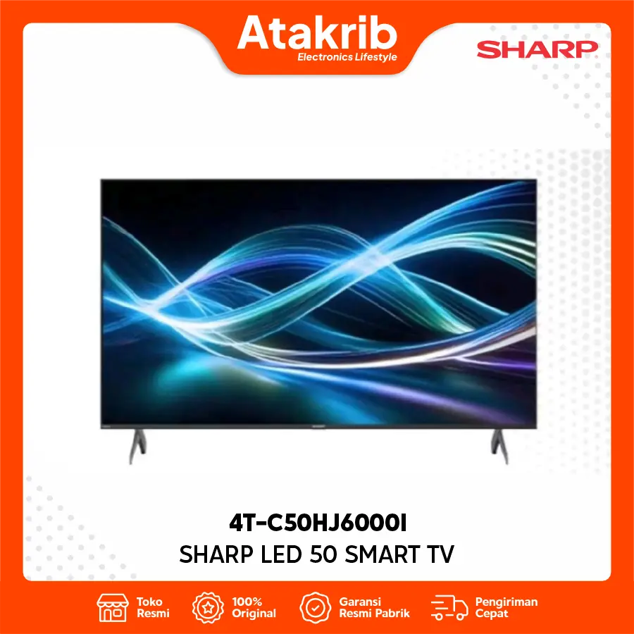 SHARP LED 50 4T-C50HJ6000I