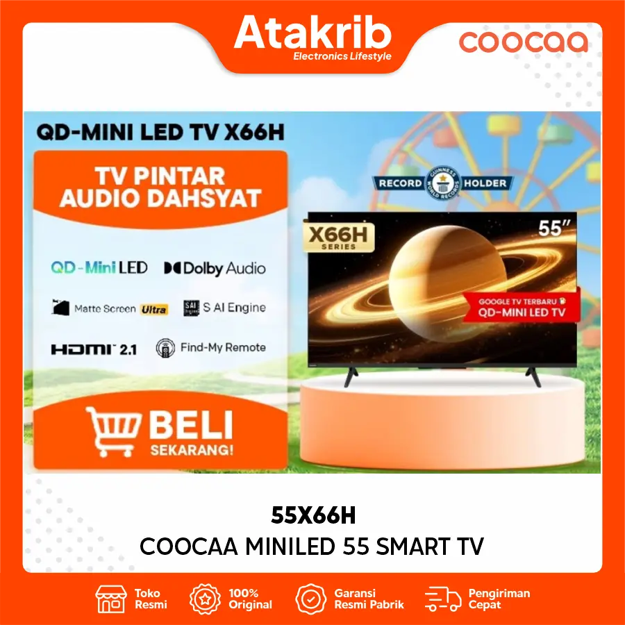COOCAA MINILED 55 55X66H