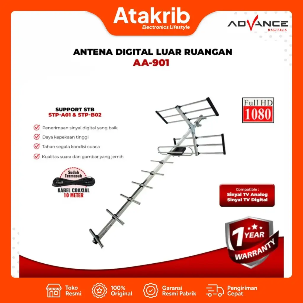 ADVANCE ANTENA DIGITAL AA901