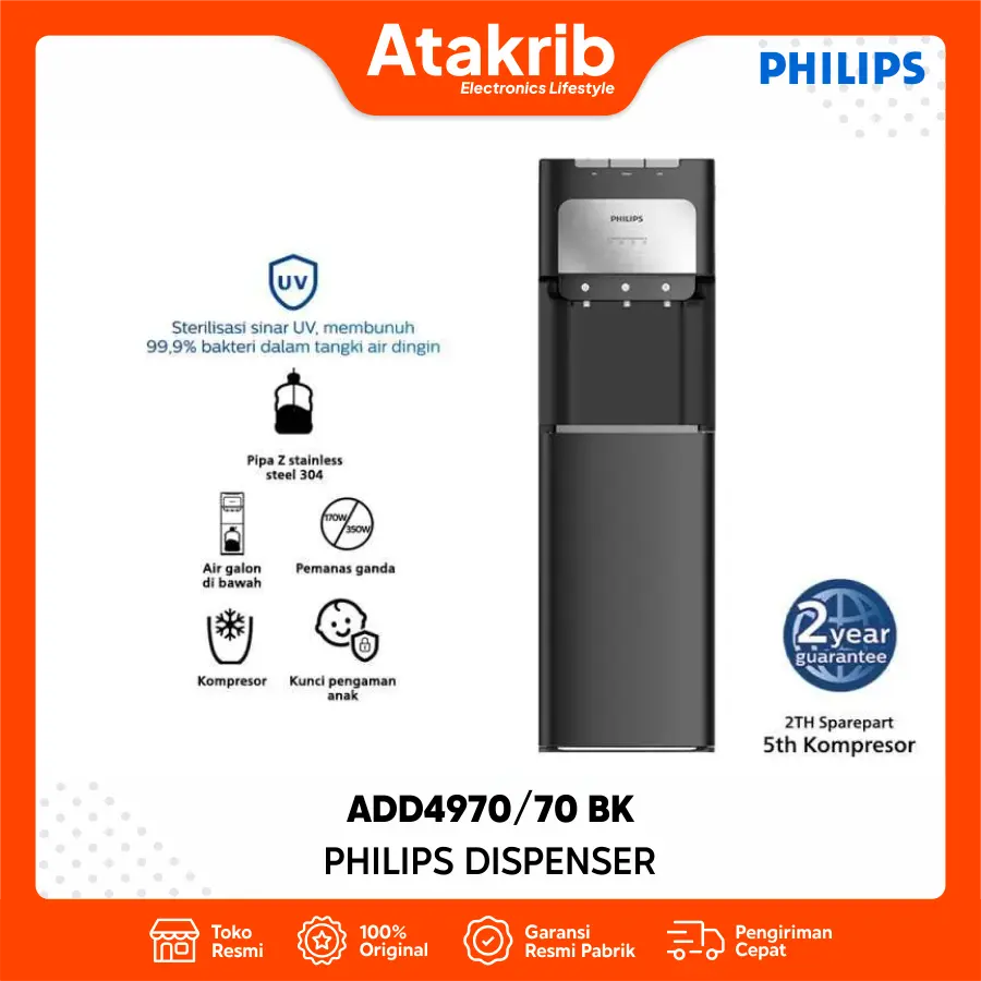 PHILIPS DISPENSER ADD4970/70 BK