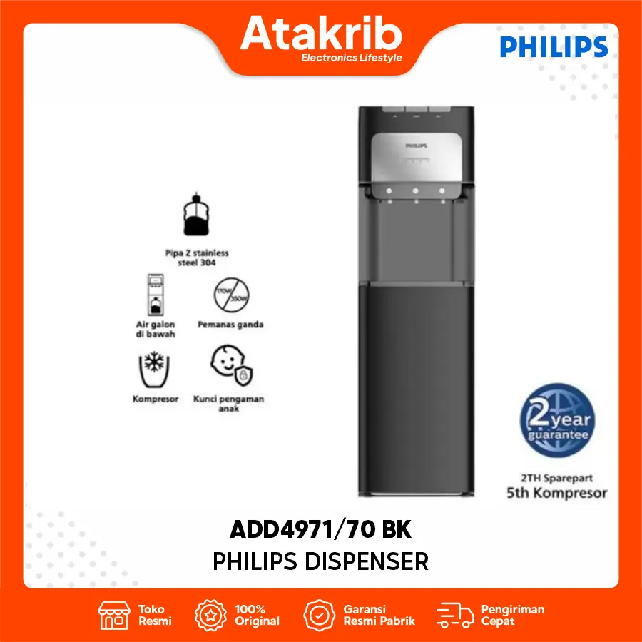 PHILIPS DISPENSER ADD4971/70 BK