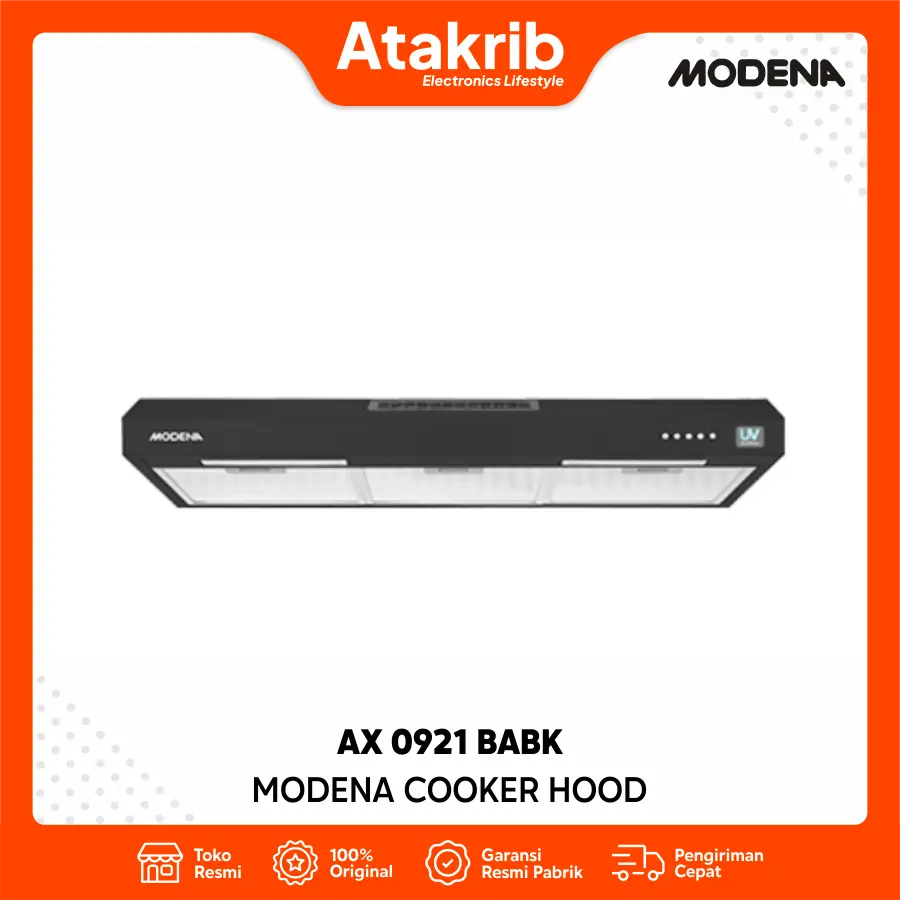 MODENA COOKER HOOD AX 0921 BABK