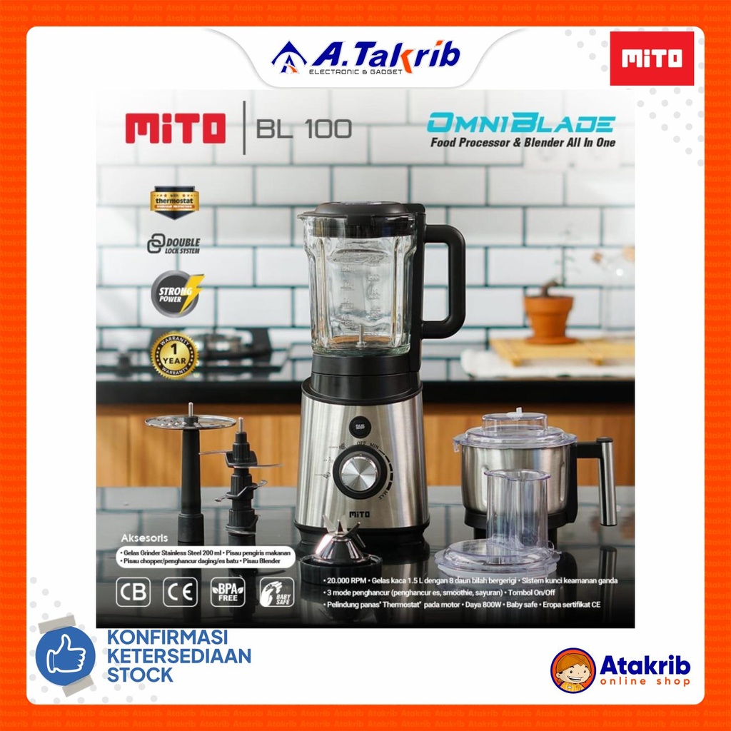 MITO FOOD PROCESSOR BL-100