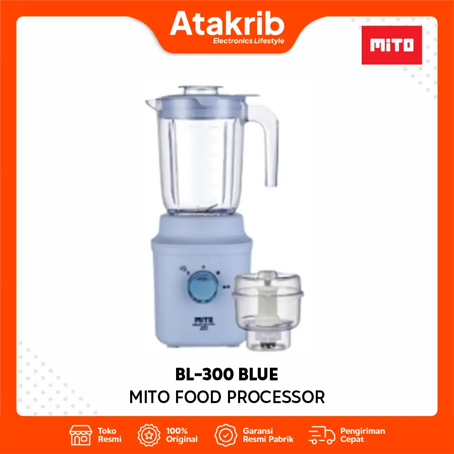 MITO FOOD PROCESSOR BL-300 BLUE
