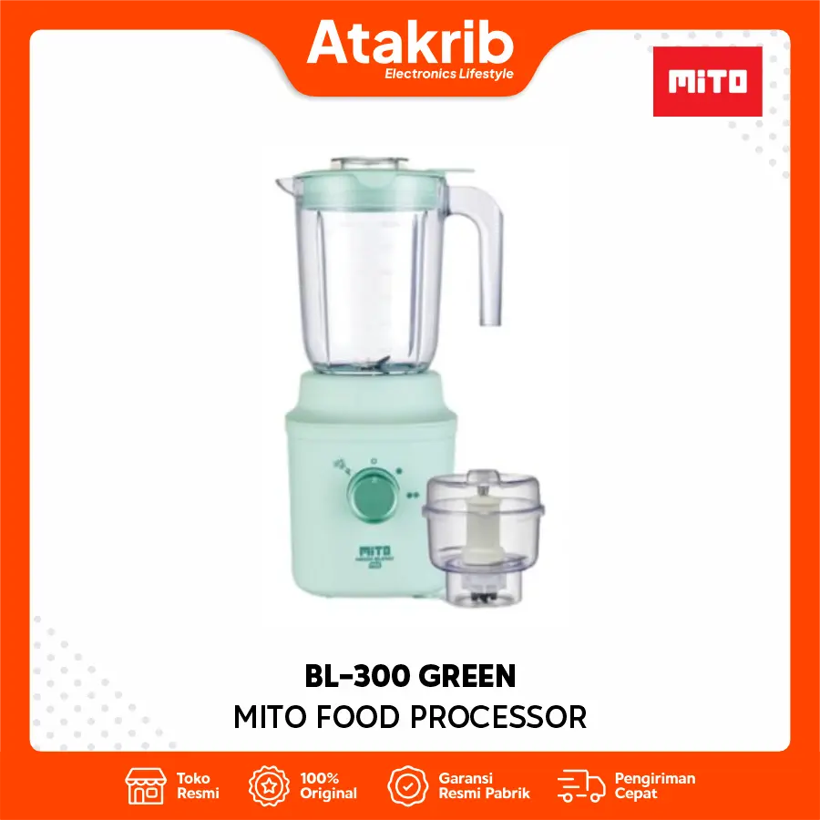 MITO FOOD PROCESSOR BL-300 GREEN