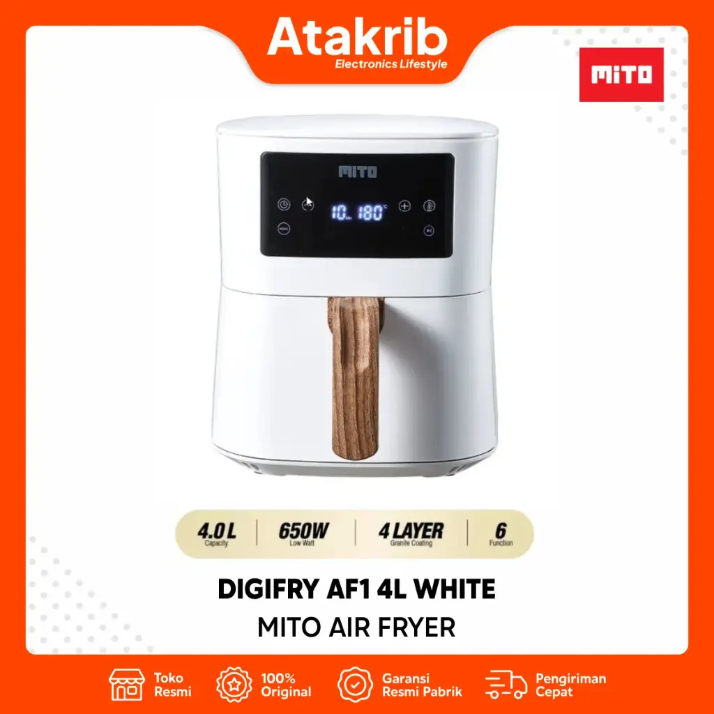 MITO AIR FRYER DIGIFRY AF1 4L WHITE