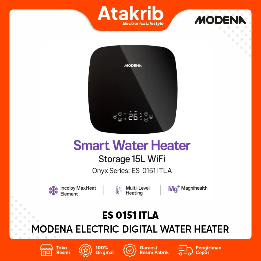 MODENA WATER HEATER ES 0151 ITLA