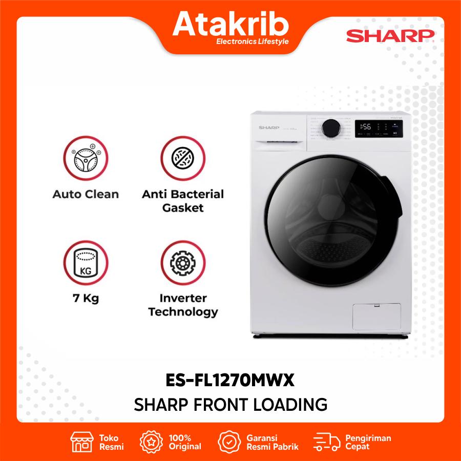 SHARP FRONT LOADING ES-FL1270MWX