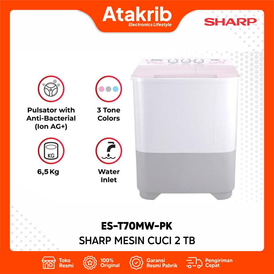 SHARP SEMI AUTO 2 TB ES-T70MW-PK