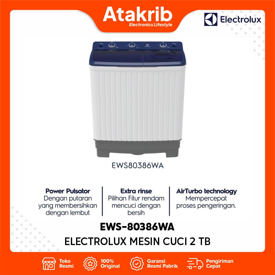 ELECTROLUX SEMI AUTO 2 TB EWS-80386WA