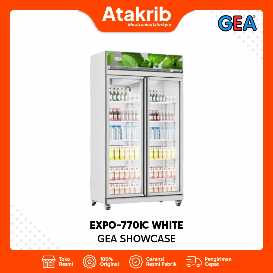 GEA SHOWCASE EXPO-770IC WHITE