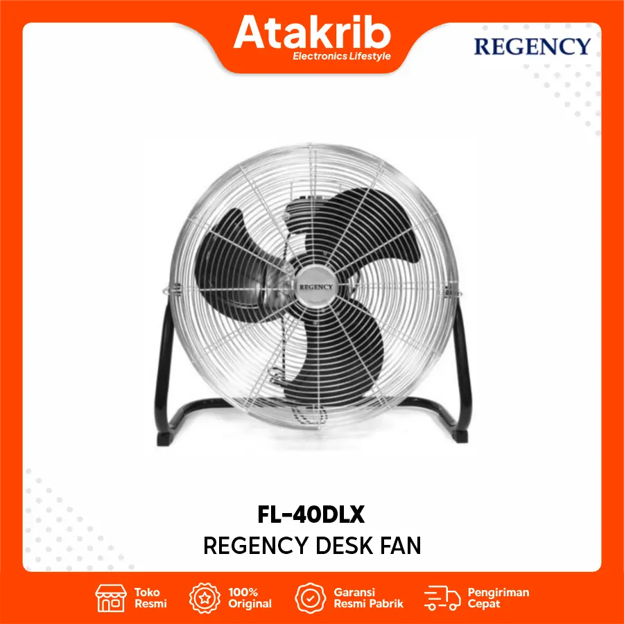 REGENCY DESK FAN FL-40DLX