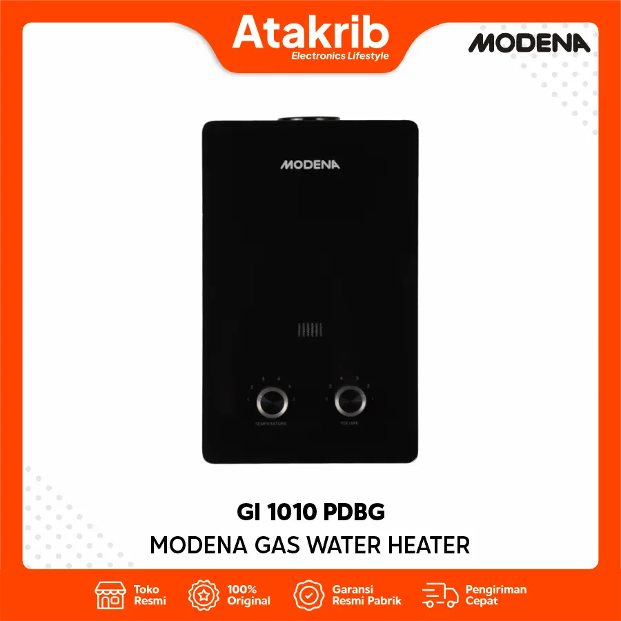 MODENA GAS WATER HEATER GI 1010 PDBG
