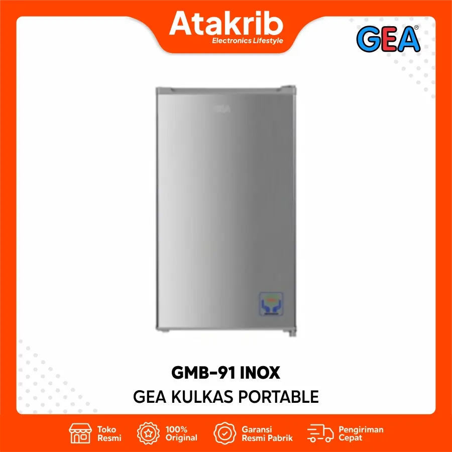 GEA KULKAS PORTABLE GMB-91 INOX