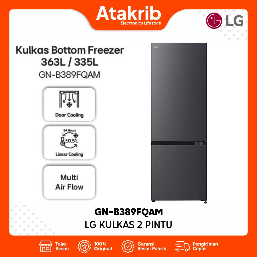 LG KULKAS 2 PINTU BIG GN-B389FQAM