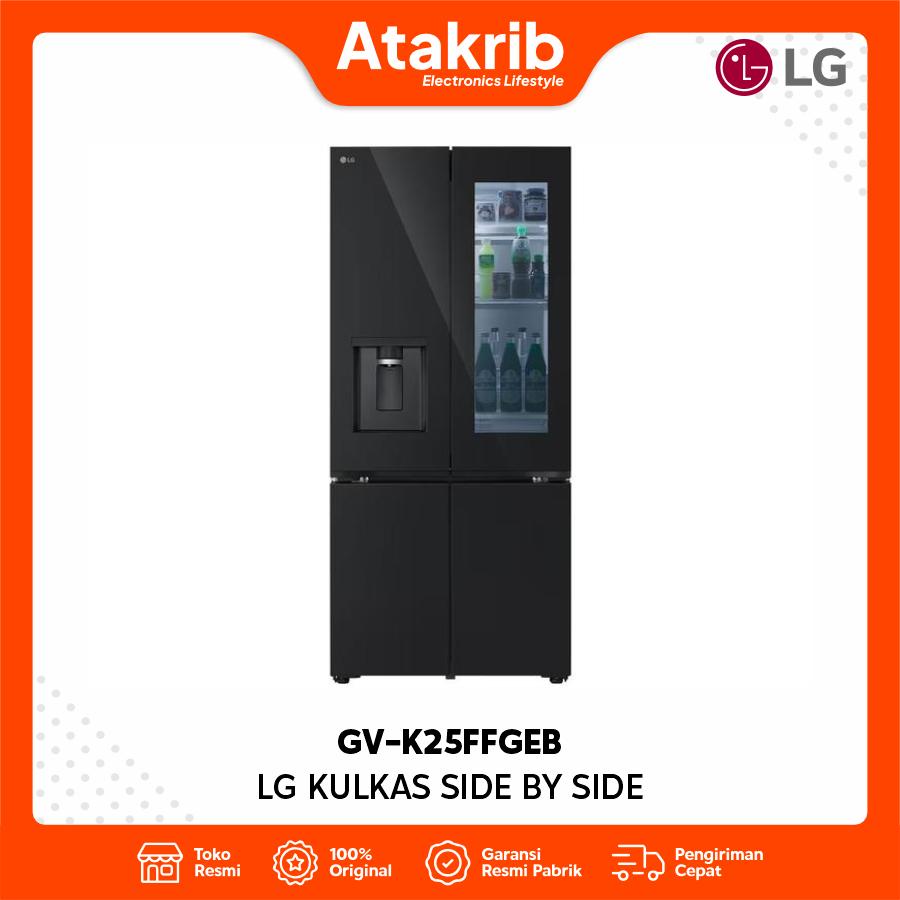 LG KULKAS MULTI DOOR GV-K25FFGEB