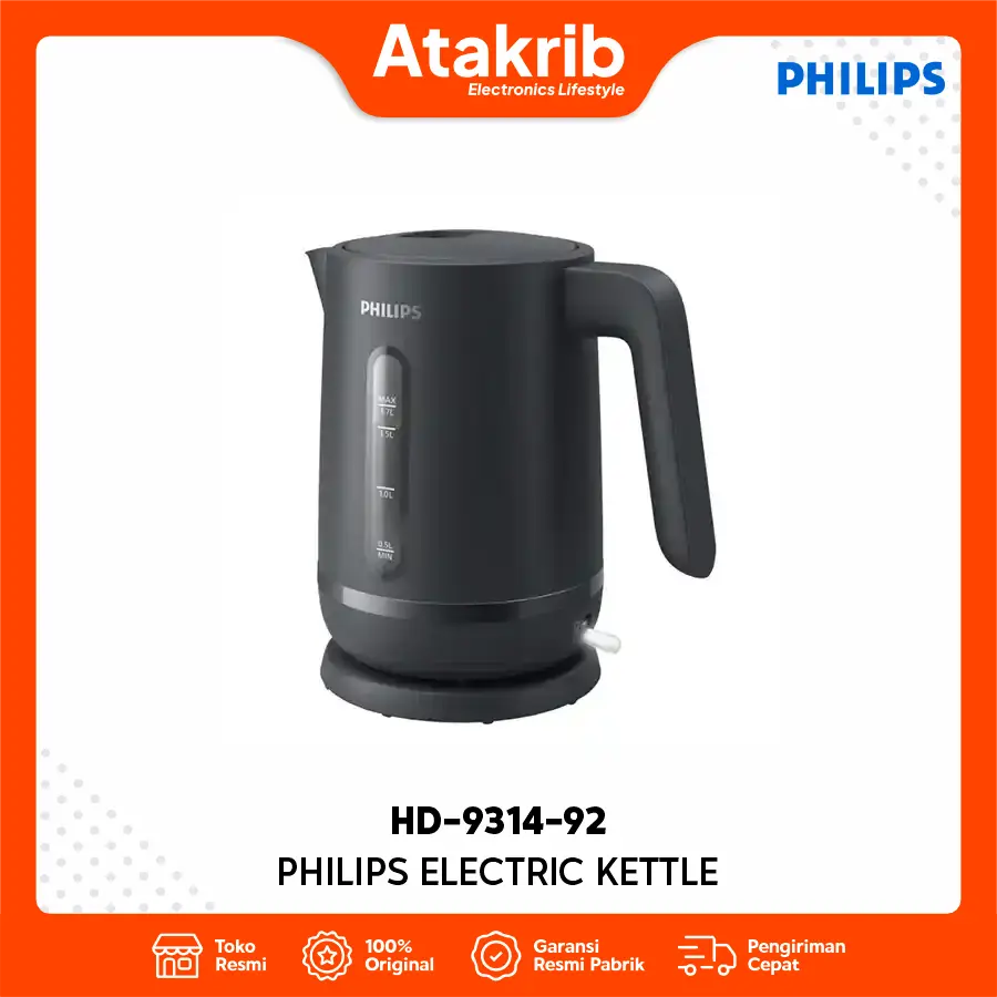 PHILIPS ELECTRIC KETTLE HD-9314-92