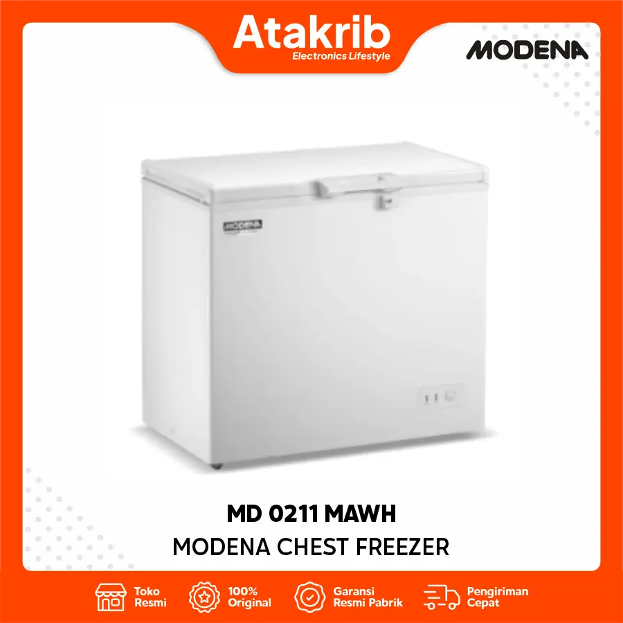MODENA CHEST FREEZER MD 0211 MAWH
