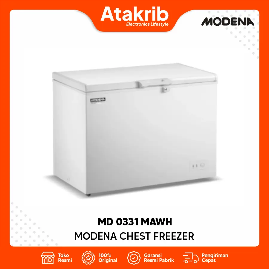 MODENA CHEST FREEZER MD 0331 MAWH