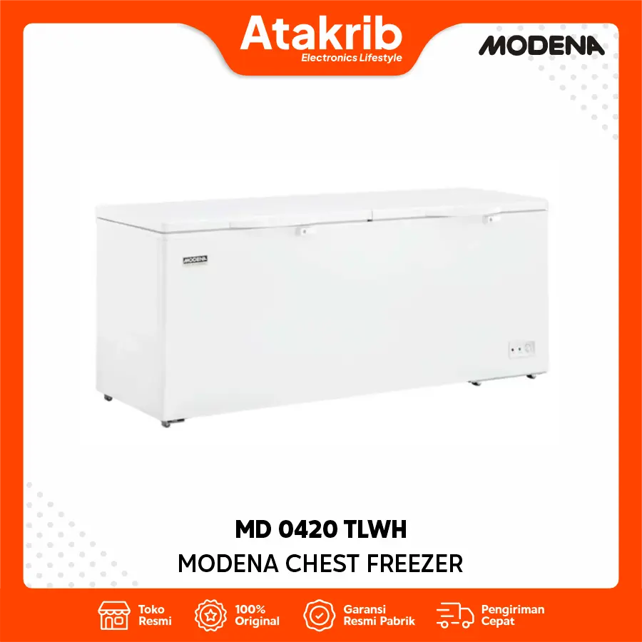 MODENA CHEST FREEZER MD 0420 TLWH