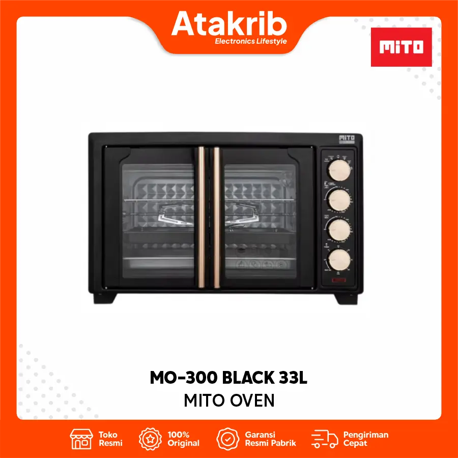MITO OVEN MO-300 BLACK 33L