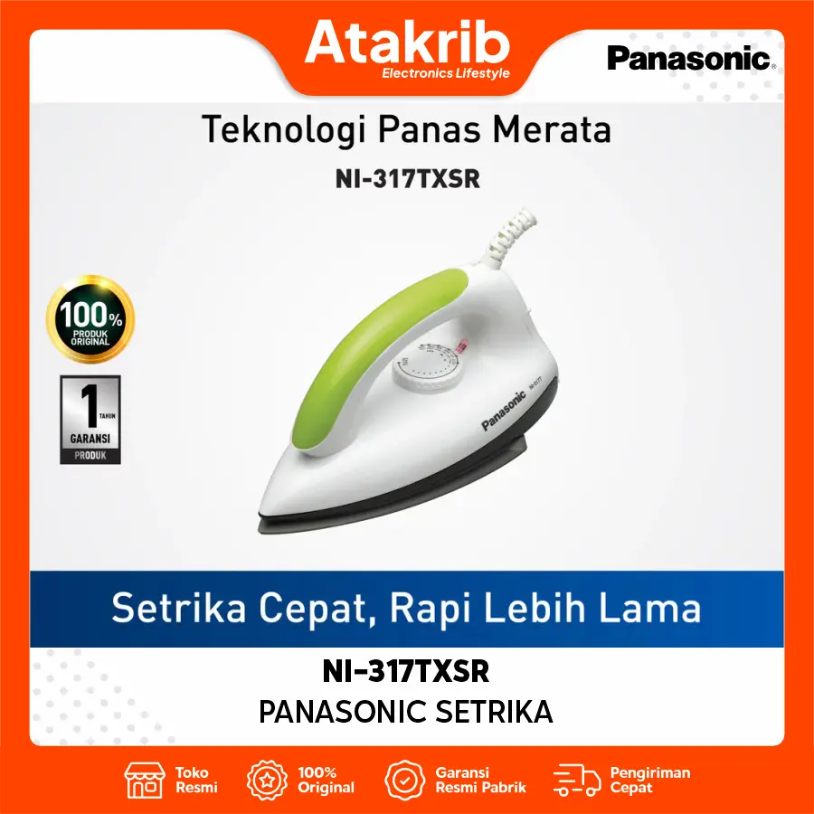 PANASONIC SETRIKA NI-317TXSR