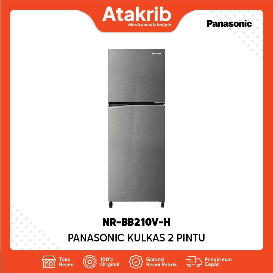 PANASONIC KULKAS 2 PINTU SMALL NR-BB210V-H