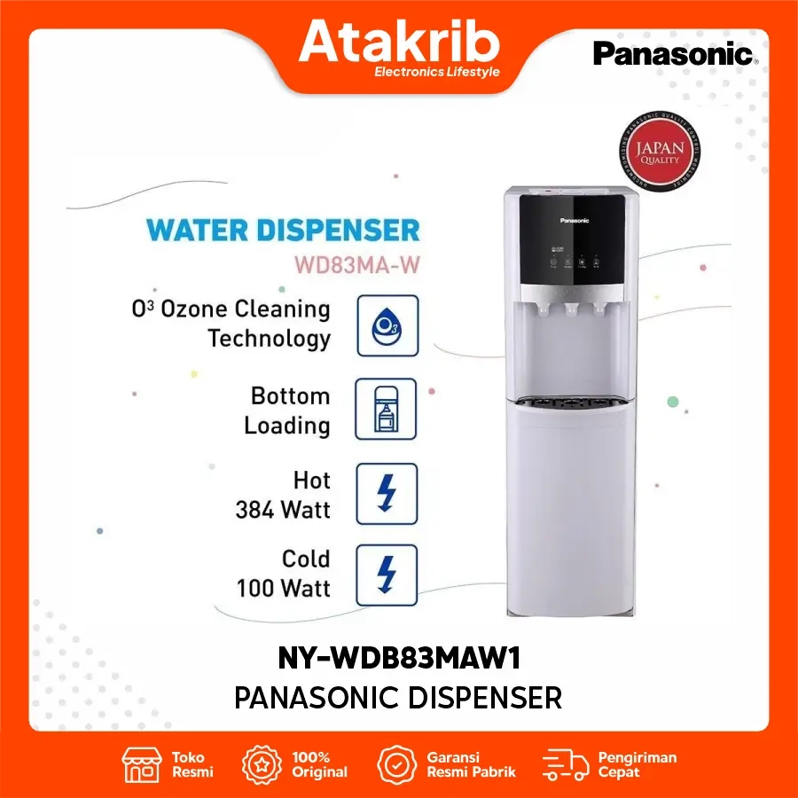 PANASONIC DISPENSER NY-WDB83MAW1