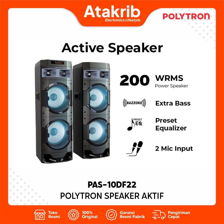 POLYTRON SPEAKER AKTIF PAS-10DF22