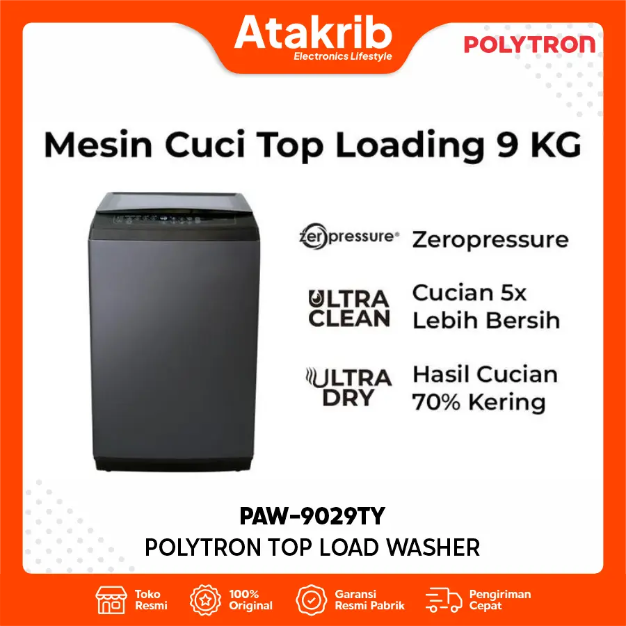 POLYTRON FULL AUTO 1 TB PAW-9029TY