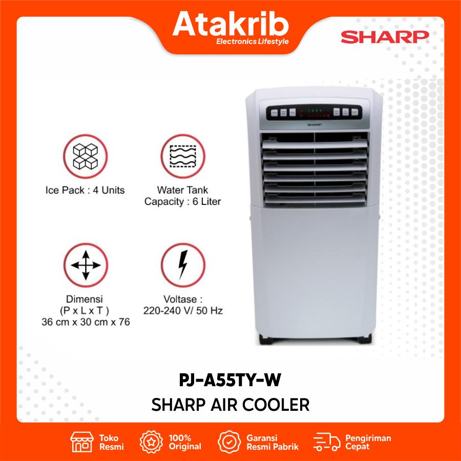 SHARP AIR COOLER PJ-A55TY-W
