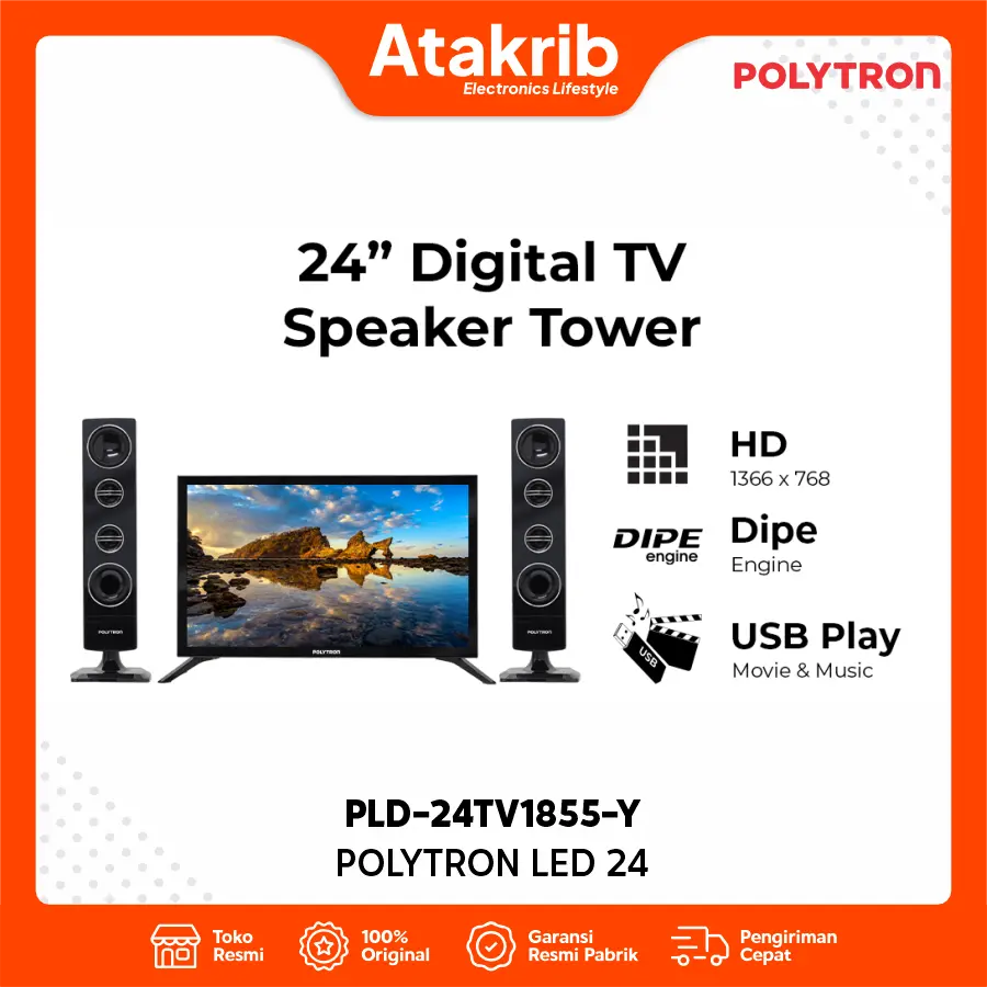 POLYTRON LED 24 PLD-24TV1855-Y
