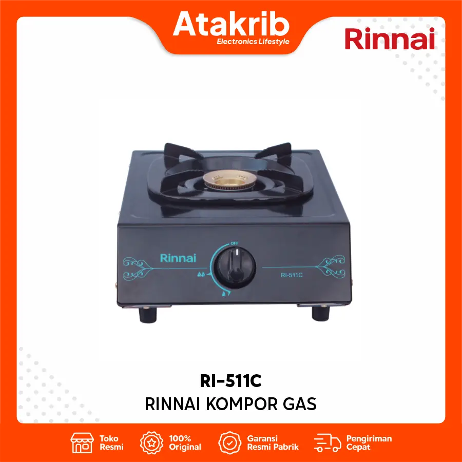 RINNAI KOMPOR GAS KOMERSIAL RI-511C
