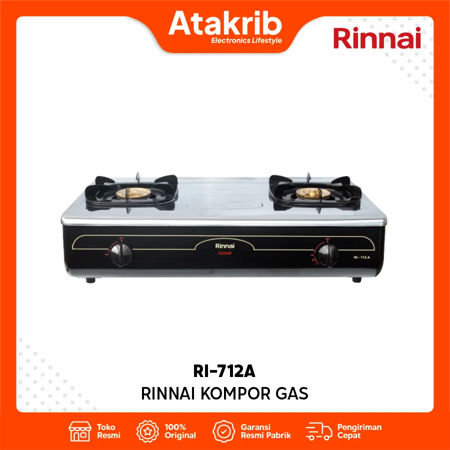 RINNAI KOMPOR GAS KOMERSIAL RI-712A