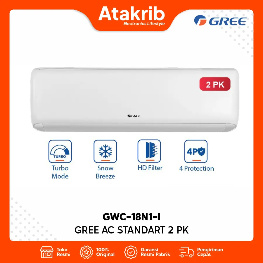 GREE AC STANDART 2 PK GWC-18N1-I