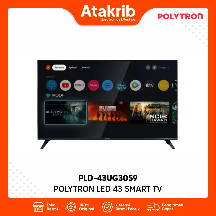 POLYTRON LED 43 PLD-43UG3059