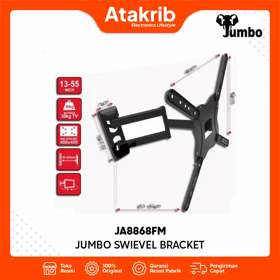 JUMBO SWIEVEL BRACKET JA8868FM