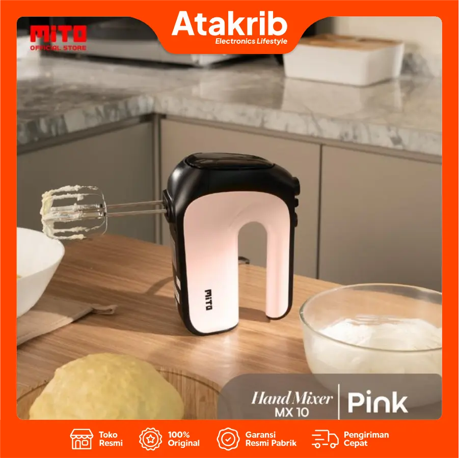 MITO MIXER HAND MX-10 PINK